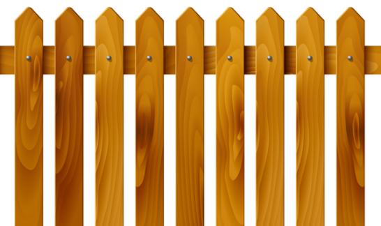 Забор из деревянного штакетника в Фрязино